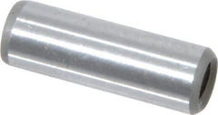 Jergens - 1/4" Diam x 3/4" Pin Length Alloy Steel Pull Out Dowel Pin - C 47-58 & C 60-64 (Surface) Hardness, 1 Beveled & 1 Threaded End - Apex Tool & Supply