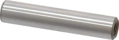 Jergens - 1/4" Diam x 1-1/4" Pin Length Alloy Steel Pull Out Dowel Pin - C 47-58 & C 60-64 (Surface) Hardness, 1 Beveled & 1 Threaded End - Apex Tool & Supply