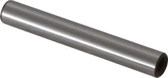 Jergens - 1/4" Diam x 1-3/4" Pin Length Alloy Steel Pull Out Dowel Pin - C 47-58 & C 60-64 (Surface) Hardness, 1 Beveled & 1 Threaded End - Apex Tool & Supply