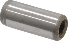 Jergens - 5/16" Diam x 3/4" Pin Length Alloy Steel Pull Out Dowel Pin - C 47-58 & C 60-64 (Surface) Hardness, 1 Beveled & 1 Threaded End - Apex Tool & Supply