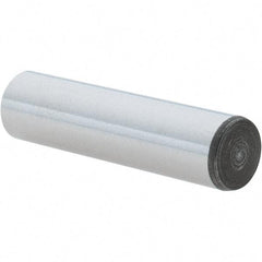 Jergens - 5/16" Diam x 1-1/4" Pin Length Alloy Steel Pull Out Dowel Pin - C 47-58 & C 60-64 (Surface) Hardness, 1 Beveled & 1 Threaded End - Apex Tool & Supply