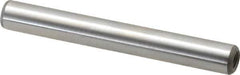 Jergens - 5/16" Diam x 2-1/2" Pin Length Alloy Steel Pull Out Dowel Pin - C 47-58 & C 60-64 (Surface) Hardness, 1 Beveled & 1 Threaded End - Apex Tool & Supply
