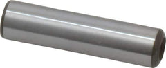 Jergens - 3/8" Diam x 1-1/2" Pin Length Alloy Steel Pull Out Dowel Pin - C 47-58 & C 60-64 (Surface) Hardness, 1 Beveled & 1 Threaded End - Apex Tool & Supply