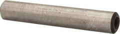 Jergens - 3/8" Diam x 2-1/4" Pin Length Alloy Steel Pull Out Dowel Pin - C 47-58 & C 60-64 (Surface) Hardness, 1 Beveled & 1 Threaded End - Apex Tool & Supply