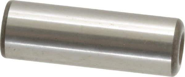Jergens - 1/2" Diam x 1-1/2" Pin Length Alloy Steel Pull Out Dowel Pin - C 47-58 & C 60-64 (Surface) Hardness, 1 Beveled & 1 Threaded End - Apex Tool & Supply