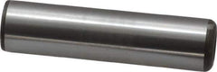 Jergens - 1/2" Diam x 2" Pin Length Alloy Steel Pull Out Dowel Pin - C 47-58 & C 60-64 (Surface) Hardness, 1 Beveled & 1 Threaded End - Apex Tool & Supply