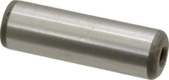 Jergens - 5/8" Diam x 2" Pin Length Alloy Steel Pull Out Dowel Pin - C 47-58 & C 60-64 (Surface) Hardness, 1 Beveled & 1 Threaded End - Apex Tool & Supply