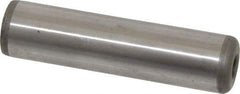 Jergens - 3/4" Diam x 2-1/2" Pin Length Alloy Steel Pull Out Dowel Pin - C 47-58 & C 60-64 (Surface) Hardness, 1 Beveled & 1 Threaded End - Apex Tool & Supply