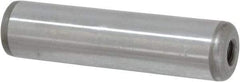 Jergens - 3/4" Diam x 3" Pin Length Alloy Steel Pull Out Dowel Pin - C 47-58 & C 60-64 (Surface) Hardness, 1 Beveled & 1 Threaded End - Apex Tool & Supply