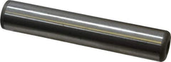 Jergens - 3/4" Diam x 4" Pin Length Alloy Steel Pull Out Dowel Pin - C 47-58 & C 60-64 (Surface) Hardness, 1 Beveled & 1 Threaded End - Apex Tool & Supply