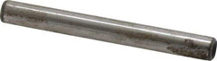 Jergens - 1/4" Diam x 2-1/4" Pin Length Alloy Steel Pull Out Dowel Pin - C 47-58 & C 60-64 (Surface) Hardness, 1 Beveled & 1 Threaded End - Apex Tool & Supply