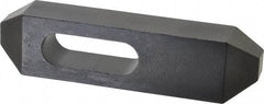 Gibraltar - 7/8, 1" Stud, Steel, Plain Strap Clamp - 1-11/16" Travel, 8" OAL x 2" Wide x 1-3/8" High, Black Oxide Finish, Tapered Nose - Apex Tool & Supply