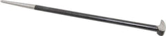Value Collection - 16" OAL Rolling Head Pry Bar - 1/2" Wide, Chrome Vanadium - Apex Tool & Supply