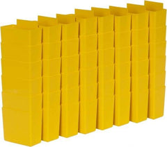 Quantum Storage - 1.8" Wide x 3" High, Yellow Bin Cup - Use with Quantum Storage Systems - Shelf Bin - Apex Tool & Supply