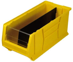 Quantum Storage - 23.9" Wide x 10" High, Black Bin Divider - Use with Quantum Storage Systems - QUS 953 - Apex Tool & Supply