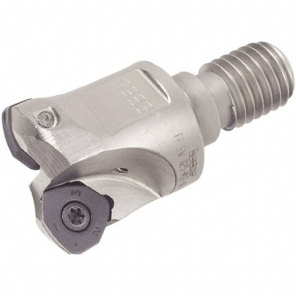 Iscar - 32mm Cut Diam, 0.059" Max Depth, M16 Modular Connection Indexable High-Feed End Mill - Screw Holding Method, FF WOMT/WOCT, FF WOMW Insert, FF EW-M Toolholder, Through Coolant - Apex Tool & Supply