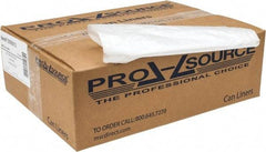 PRO-SOURCE - 0.55 mil Thick, Household/Office Trash Bags - 43" Wide x 46" High, Clear - Apex Tool & Supply