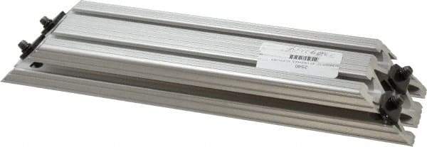 80/20 Inc. - 1-1/2" Wide, 12" High, Open Shelving 45° Support Bracket - Aluminum, Use with Series 15 - 1530 Extrusion - Apex Tool & Supply