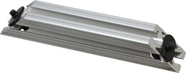 80/20 Inc. - 1" Wide, 6" High, Open Shelving 45° Support Bracket - Aluminum, Use with Series 10 - 1010 Extrusion - Apex Tool & Supply