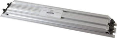 80/20 Inc. - 1" Wide, 12" High, Open Shelving 45° Support Bracket - Aluminum, Use with Series 10 - 1020 Extrusion - Apex Tool & Supply