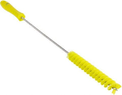 Vikan - 3/4" Diam Polyester Valve Brush - 19-5/8" OAL, 5-3/4" Head Length, Polypropylene & Stainless Steel Handle - Apex Tool & Supply