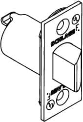 Schlage - 2-3/4 Inch Long x 2-1/2 Inch Wide, Springlatch - Apex Tool & Supply