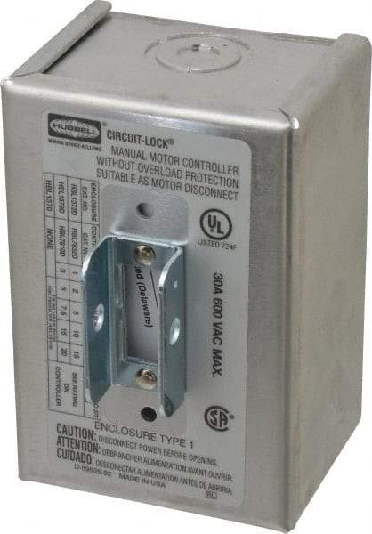Hubbell Wiring Device-Kellems - Cam and Disconnect Switch Enclosure - For Use with 30 Amp Disconnect Switches - Apex Tool & Supply