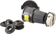 Hubbell Wiring Device-Kellems - 125 VAC, 20 Amp, L5-20R Configuration, Industrial Grade, Self Grounding Connector - 1 Phase, 2 Poles, IP66, 0.36 to 0.93 Inch Cord Diameter - Apex Tool & Supply