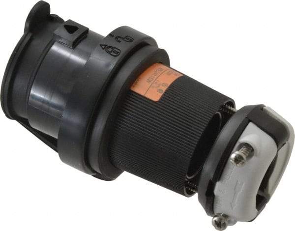 Hubbell Wiring Device-Kellems - 125/250 VAC, 20 Amp, L14-20P Configuration, Industrial Grade, Self Grounding Plug - 1 Phase, 3 Poles, IP66, 0.35 to 1.15 Inch Cord Diameter - Apex Tool & Supply