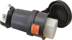 Hubbell Wiring Device-Kellems - 125/250 VAC, 20 Amp, L14-20R Configuration, Industrial Grade, Self Grounding Connector - 1 Phase, 3 Poles, IP66, 0.35 to 1.15 Inch Cord Diameter - Apex Tool & Supply
