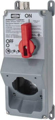 Hubbell Wiring Device-Kellems - 1 Phase, Enclosed Nonfused Cam & Disconnect Switch - Thermoplastic - Apex Tool & Supply