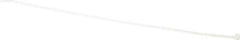 Thomas & Betts - 14.1" Long Natural (Color) Nylon Standard Cable Tie - 50 Lb Tensile Strength, 1.35mm Thick, 1-1/4" Max Bundle Diam - Apex Tool & Supply