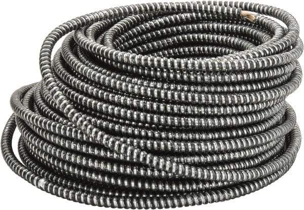 AFC CABLE - THHN, 10 AWG, 30 Amp, 125' Long, Solid Core, 2 Strand Building Wire - Black, Thermoplastic Insulation - Apex Tool & Supply
