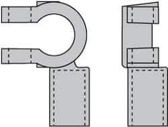 Noco - Automotive Battery 4/0 Left Elbow Terminal - Positive Polarity - Apex Tool & Supply