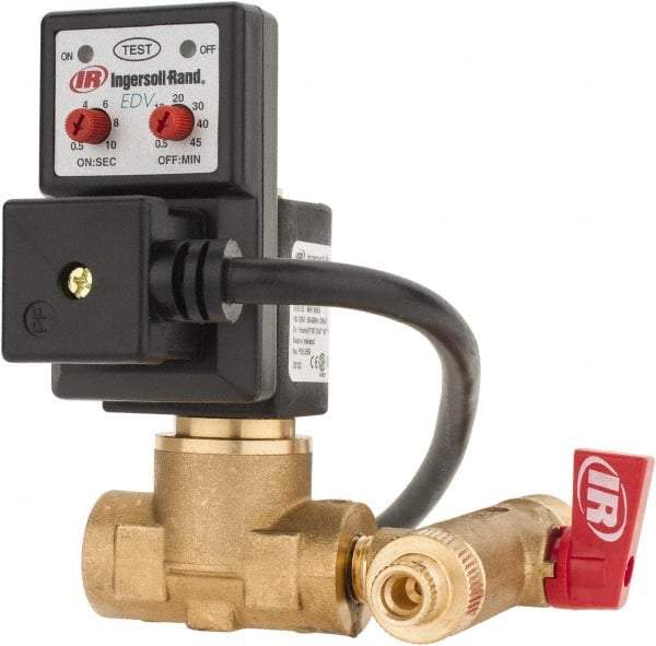 Ingersoll-Rand - Electronic Condensate Drain Valve - 110/120V - Apex Tool & Supply