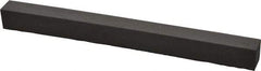 Made in USA - 1/2" Wide x 6" Long x 1/2" Thick, Square Abrasive Stick - Medium Grade - Apex Tool & Supply