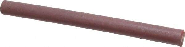 Made in USA - 1/2" Diam x 6" Long, Round Abrasive Pencil - Fine Grade - Apex Tool & Supply