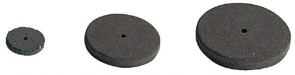 Made in USA - 1-1/2" Diam x 1/16" Hole x 1/16" Thick, 240 Grit Surface Grinding Wheel - Aluminum Oxide/Silicon Carbide Blend, Very Fine Grade, 15,000 Max RPM - Apex Tool & Supply