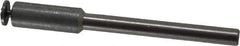 Made in USA - 1/8" Shank Rubberized Abrasive Point Mandrel - 1/16" Hole Compatibility, for Small Wheels - Apex Tool & Supply
