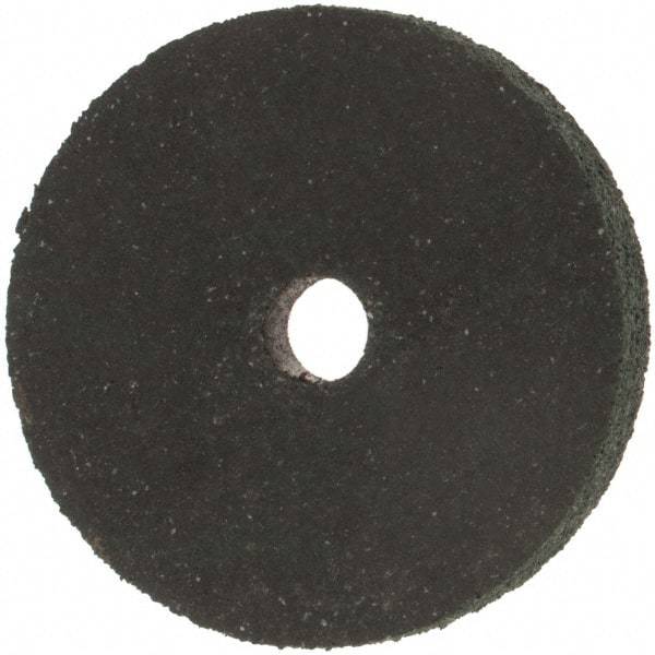 Made in USA - 1-1/2" Diam x 1/4" Hole x 3/16" Thick, 46 Grit Surface Grinding Wheel - Aluminum Oxide/Silicon Carbide Blend, Coarse Grade, 15,000 Max RPM - Apex Tool & Supply