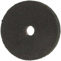 Made in USA - 1-1/2" Diam x 1/4" Hole x 3/16" Thick, 46 Grit Surface Grinding Wheel - Aluminum Oxide/Silicon Carbide Blend, Coarse Grade, 15,000 Max RPM - Apex Tool & Supply