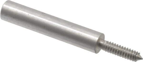 Made in USA - 1/4" Shank Rubberized Abrasive Point Mandrel - 1/8" Hole Compatibility, for Points - Apex Tool & Supply