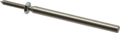 Made in USA - 1/8" Shank Rubberized Abrasive Point Mandrel - 1/16" Hole Compatibility, for Points - Apex Tool & Supply