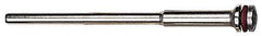 Made in USA - 3/32" Shank Rubberized Abrasive Point Mandrel - 1/16" Hole Compatibility, for Small Wheels - Apex Tool & Supply