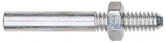Made in USA - 1/4" Shank Rubberized Abrasive Point Mandrel - 1/4" Hole Compatibility, for Cones & Rubberized Points - Apex Tool & Supply