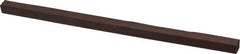 Made in USA - 1/4" Wide x 6" Long x 1/4" Thick, Square Abrasive Stick - Fine Grade - Apex Tool & Supply