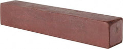 Made in USA - 1" Wide x 6" Long x 1" Thick, Square Abrasive Stick - Fine Grade - Apex Tool & Supply