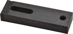 Gibraltar - 5/16" Stud, Medium Carbon Steel, Strap Clamp - 13/16" Travel, 3-1/4" OAL x 1" Wide x 1/2" High, Black Oxide Finish, Radius Nose - Apex Tool & Supply