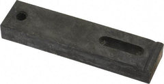 Gibraltar - 5/16" Stud, Medium Carbon Steel, Strap Clamp - 7/8" Travel, 4" OAL x 1" Wide x 1/2" High, Black Oxide Finish, Radius Nose - Apex Tool & Supply
