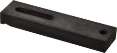 Gibraltar - 3/8" Stud, Medium Carbon Steel, Strap Clamp - 1-1/2" Travel, 5" OAL x 1-1/4" Wide x 5/8" High, Black Oxide Finish, Radius Nose - Apex Tool & Supply